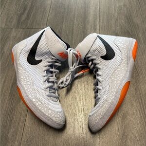Nike Inflict SE Orange Grey Black DJ4471-900 Wrestling Shoe Mens New